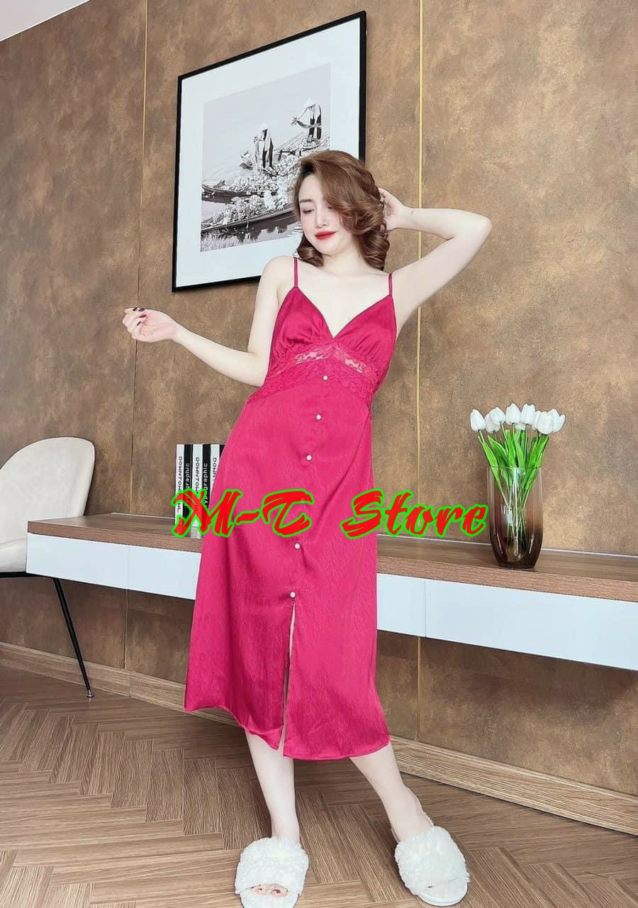 ĐẦM LỤA SATIN SIZE LỚN CÓ MÚT SIÊU XINH LUNG LINH