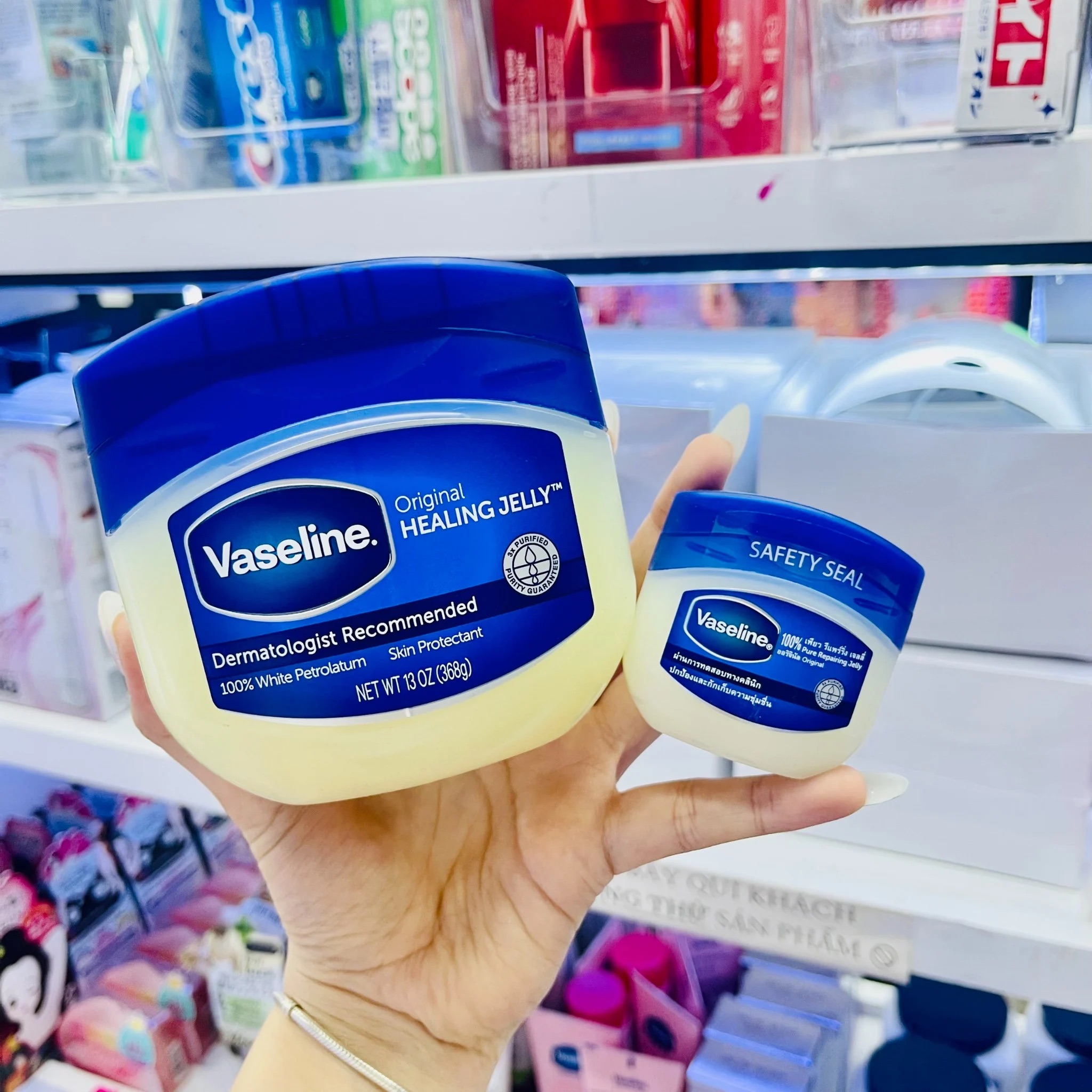 [HCM]Sáp dưỡng ẩm Vaseline Original Healing Jelly (49g)