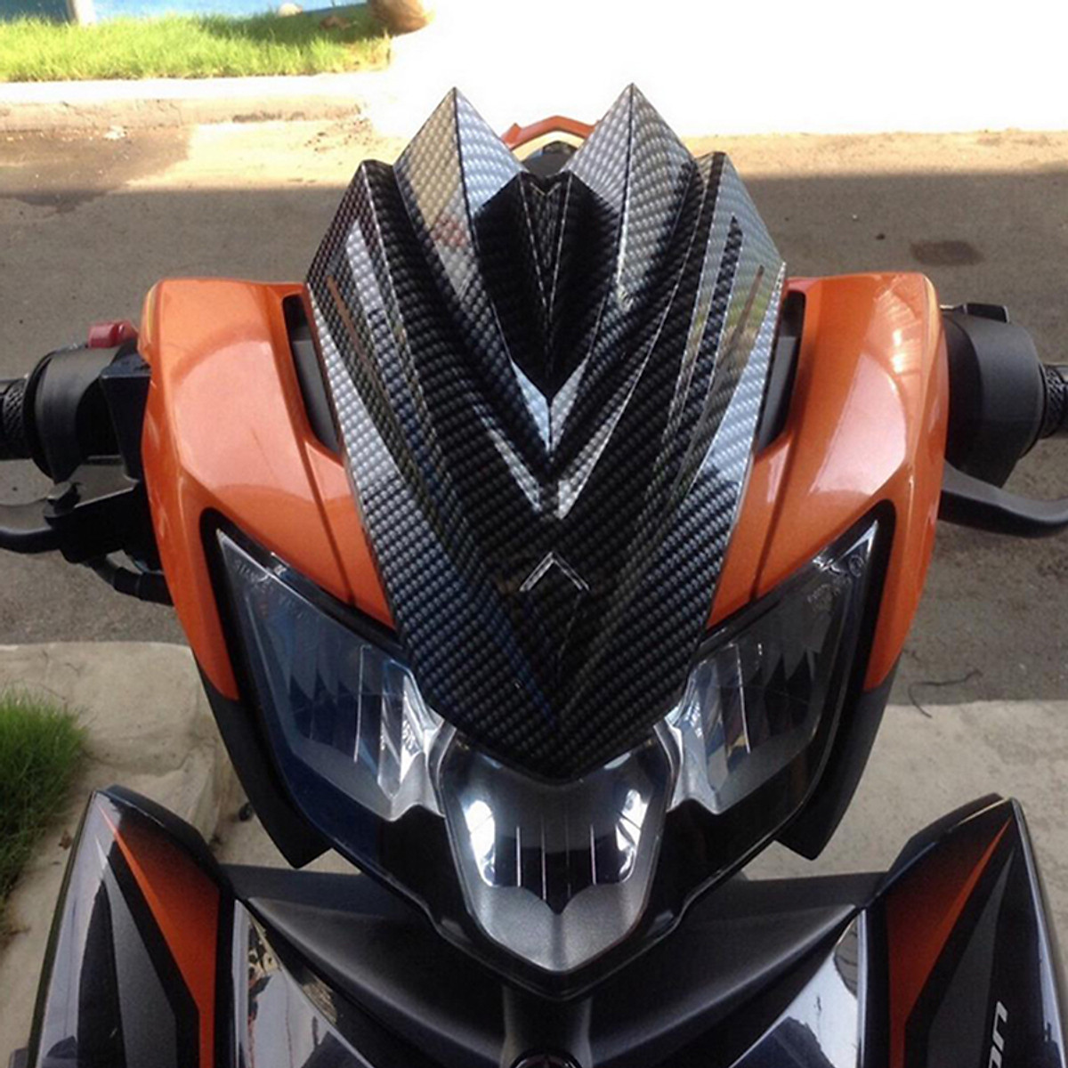 Mão (Chắn gió) cho xe EXCITER 2019 (carbon)