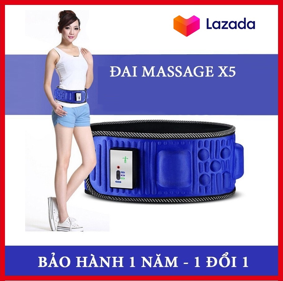 Đai usa đánh tan mỡ bụng siêu tốc với máy đánh tan đai massage bụng x5, đai masage giảm mỡ bụng, mát sa bụng , đai masage giảm mỡ toàn thân mua ngay đai masage x5 cao cấp đánh tan mỡ bụng sale 50%