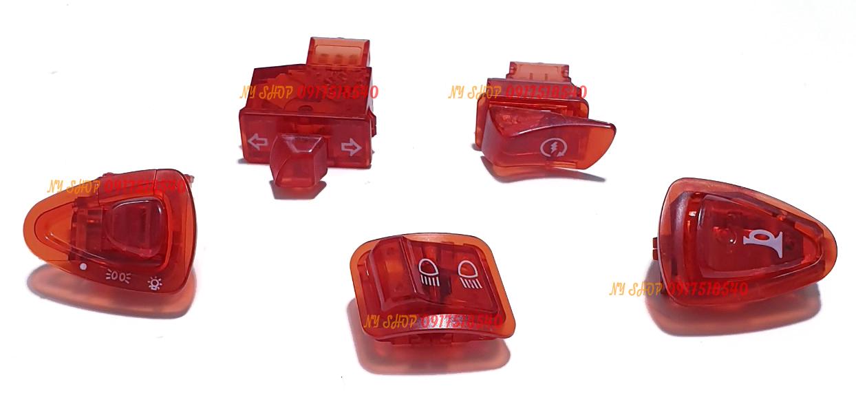 BỘ 5 CÔNG TẮC MÀU CHO HONDA ĐỜI MỚI
