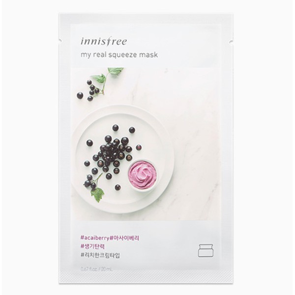 Mặt Nạ Gói Innisfree It’s Real Squeeze Mask Hàn Quốc