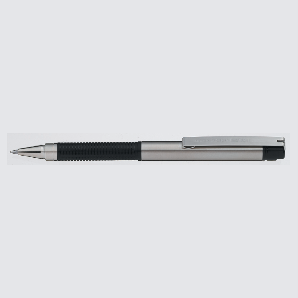 Bút Bi Cao Cấp ZEBRA PEN F.301 Compact 0.7mm – Mực Xanh, Thân Kim Loại Bền Đẹp, Viết Mượt Nét Đậm, Nhẹ 12.3g, Bút Bi Văn Phòng/Ký Tên, Hàng Chính Hãng