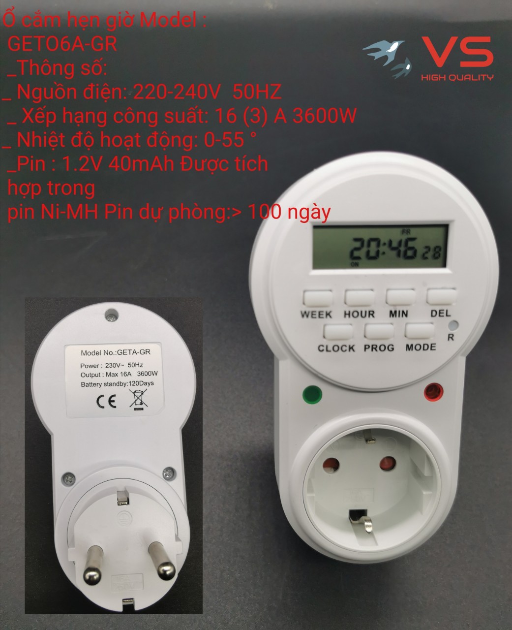 TIMER HẸN GIỜ ĐIỆN TỬ