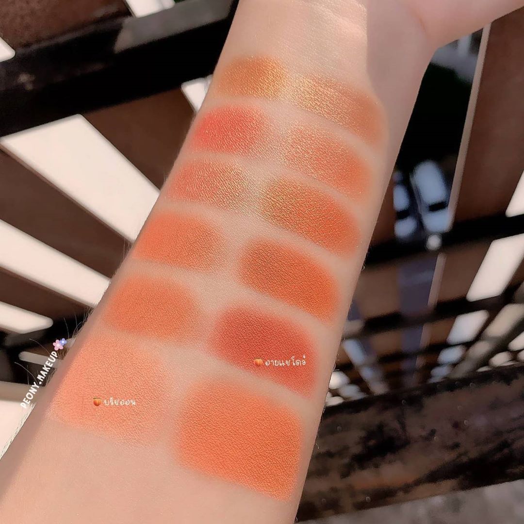 🍑 KIT MAKEUP QUẢ ĐÀO MILA COLOR 🍑