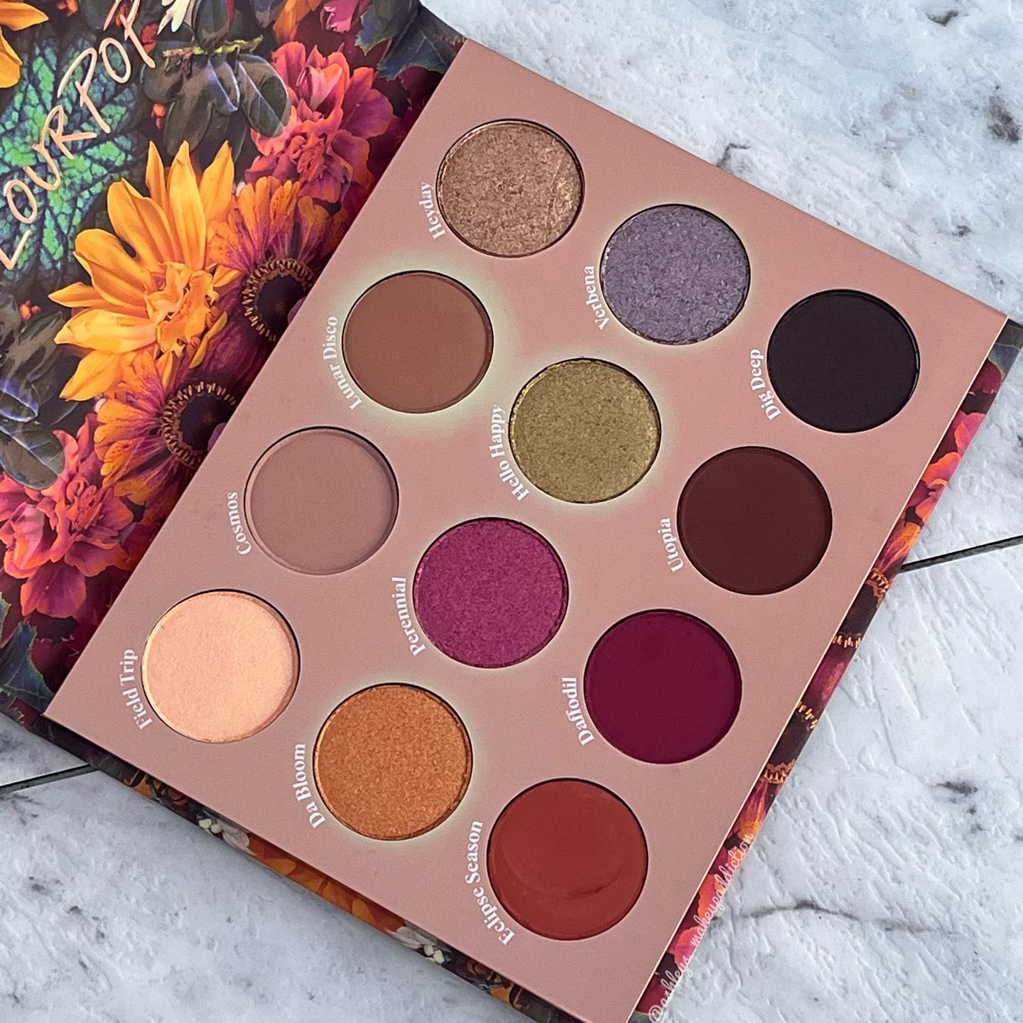 BẢNG PHẤN MẮT 12 Ô MÀU COLOURPOP SONIC BLOOM