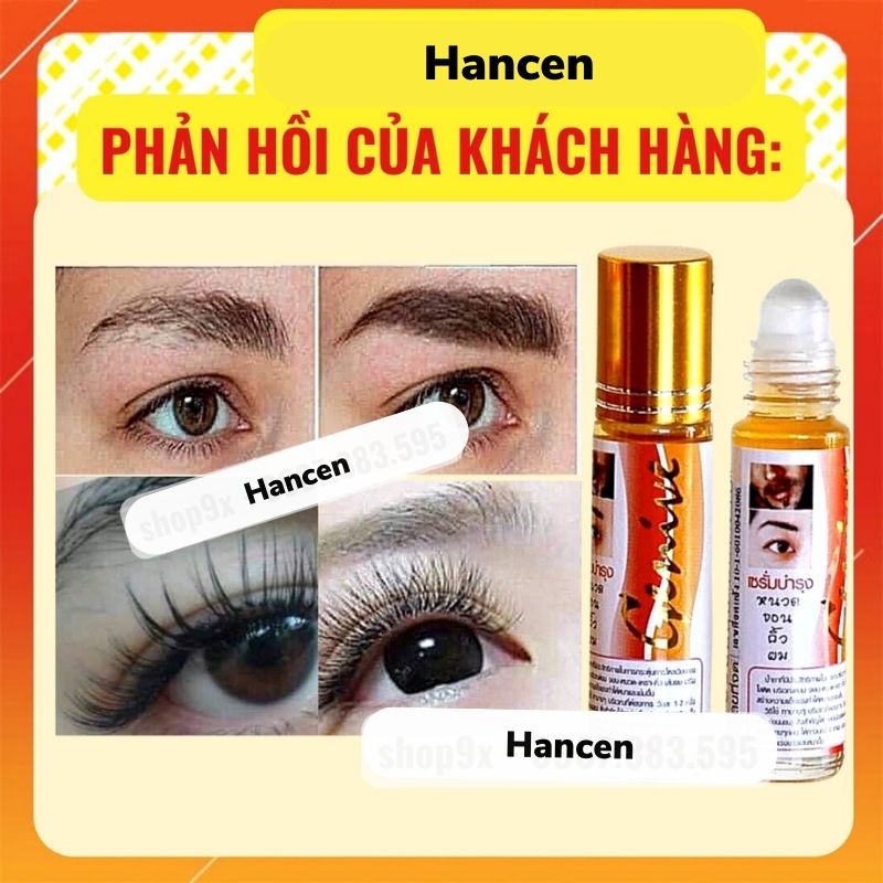 Serum Mọc Dày Mi, Lông Mày, Râu Genive 8ml