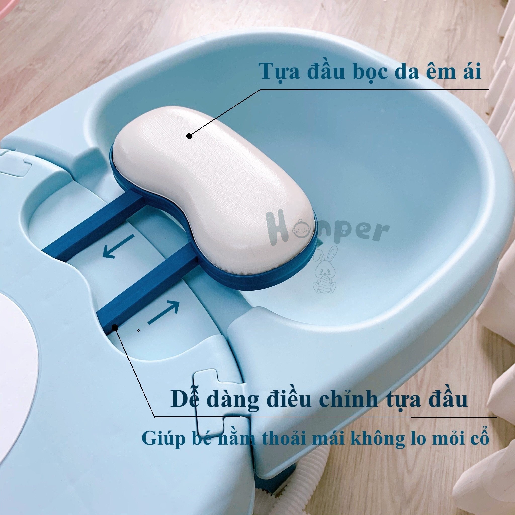 Ghế gội đầu Honper Gấp Gọn