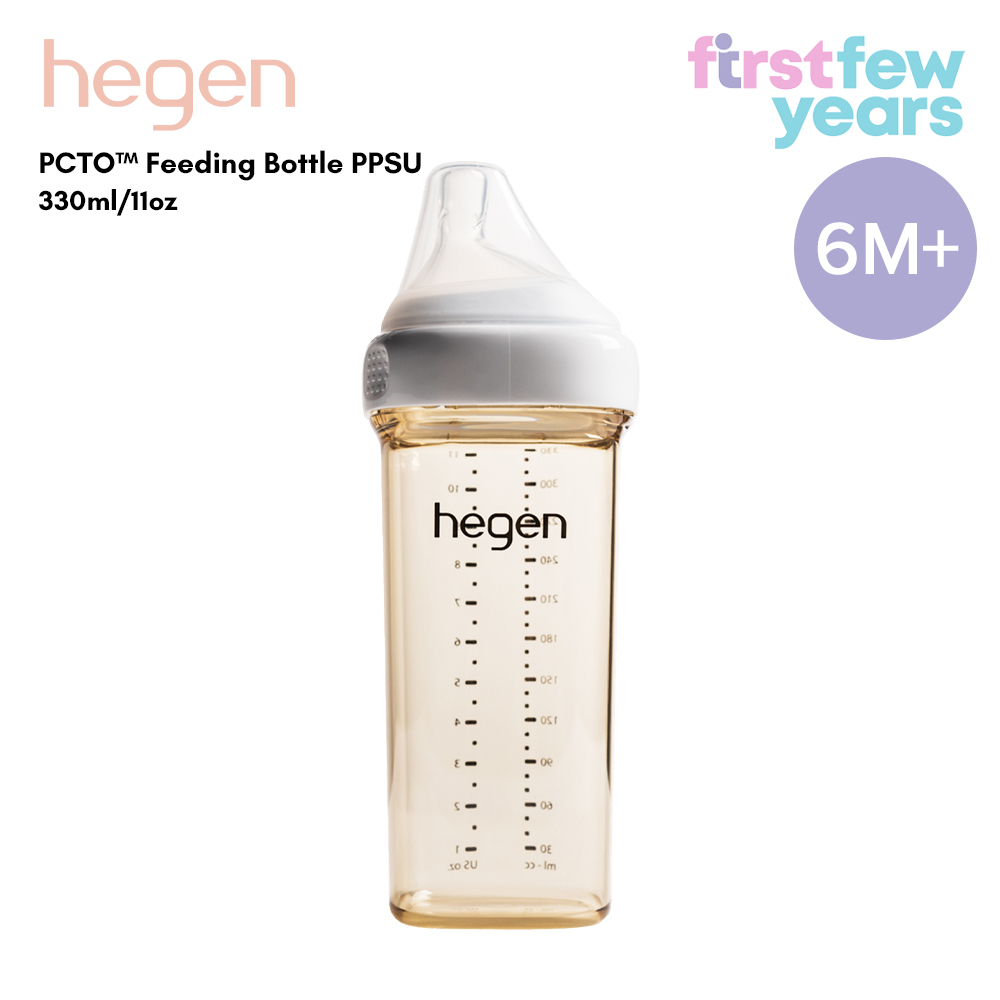 Bình sữa cao cấp Hegen Feeding Bottle PPSU 150ml - 240ml - 330ml [Cam kết chính hãng]
