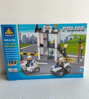 Lego lắp ghép Đội tuần tra thành phố, 193 mảnh ghép , model6728 thumbnail