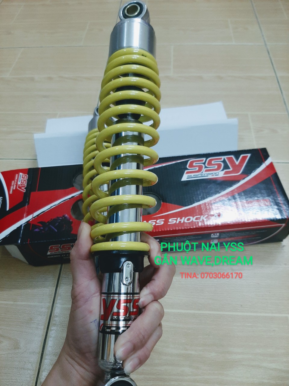 [HCM]CẶP PHUỘT  YSS GẮN XE  WAVE DREAM  VÀ CÁC DÒNG XE KHÁC