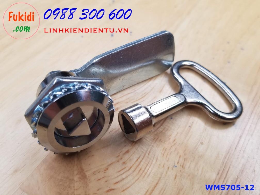Khóa tủ điện MS705-1-2 đầu tam giác