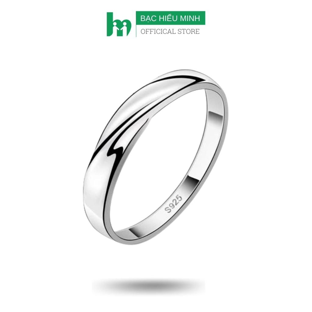 Nhẫn nam bạc hiểu minh na436