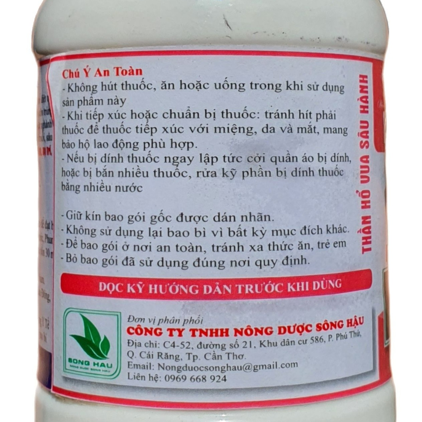 (Combo 10 chai)💎 Thuốc trừ sâu VUA SÂU HÀNH (100ml) Topxapy 30SC"💖