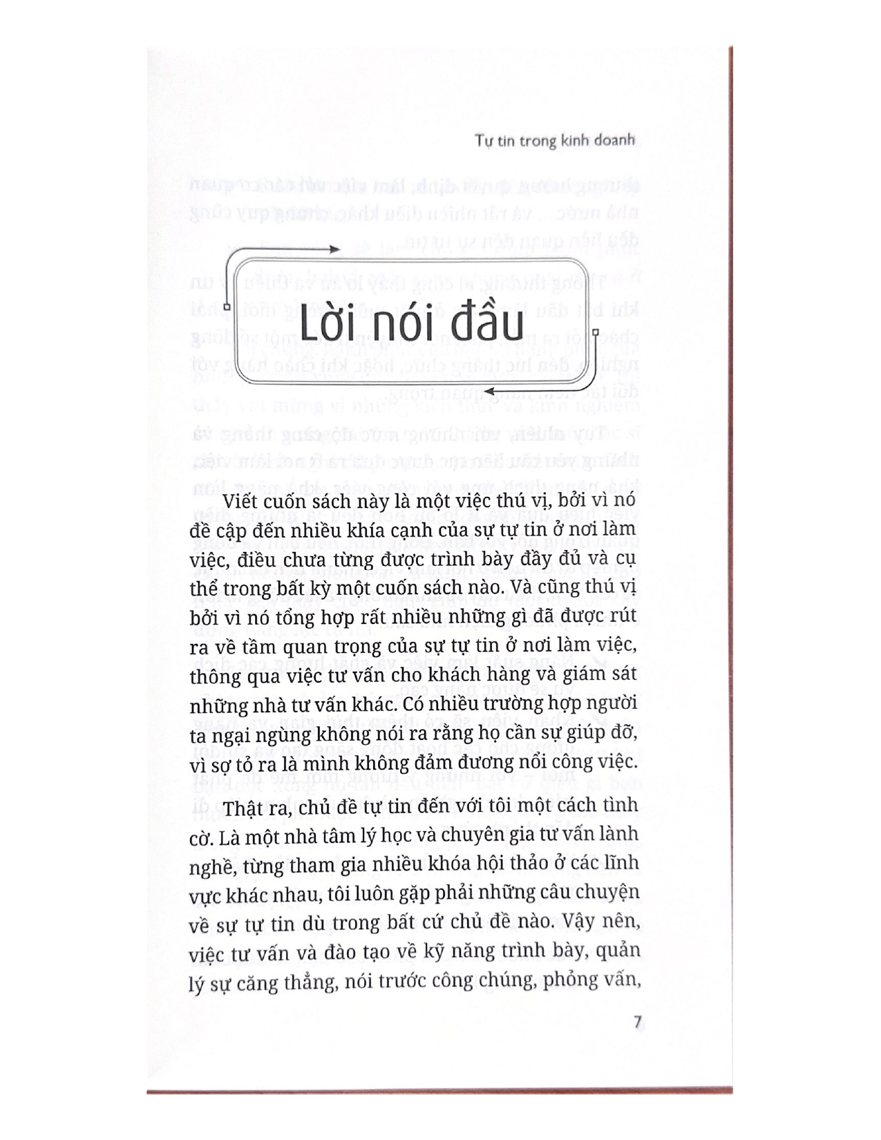 Sách - Tự Tin Trong Kinh Doanh-Vanlangbooks