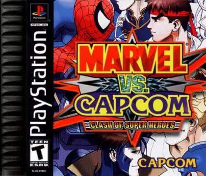 game ps1 marvel vs capcom