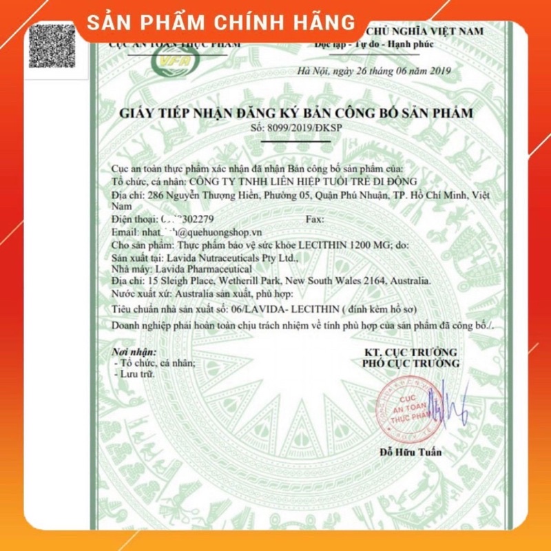 Mầm đậu nành Healthy Care Úc