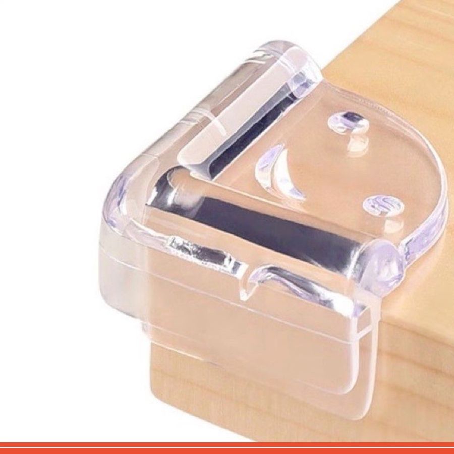 Miếng bọc cạnh bàn silicon - miếng bịt góc bàn mặt cười