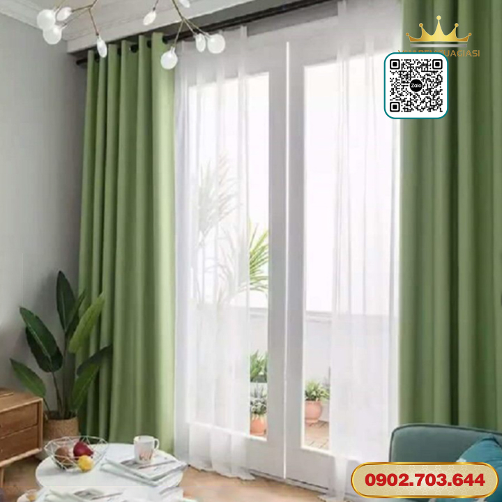 [Hàng loại 1] Rèm cửa sổ chống nắng 96%, rèm cửa đẹp tinh tế sang trọng
