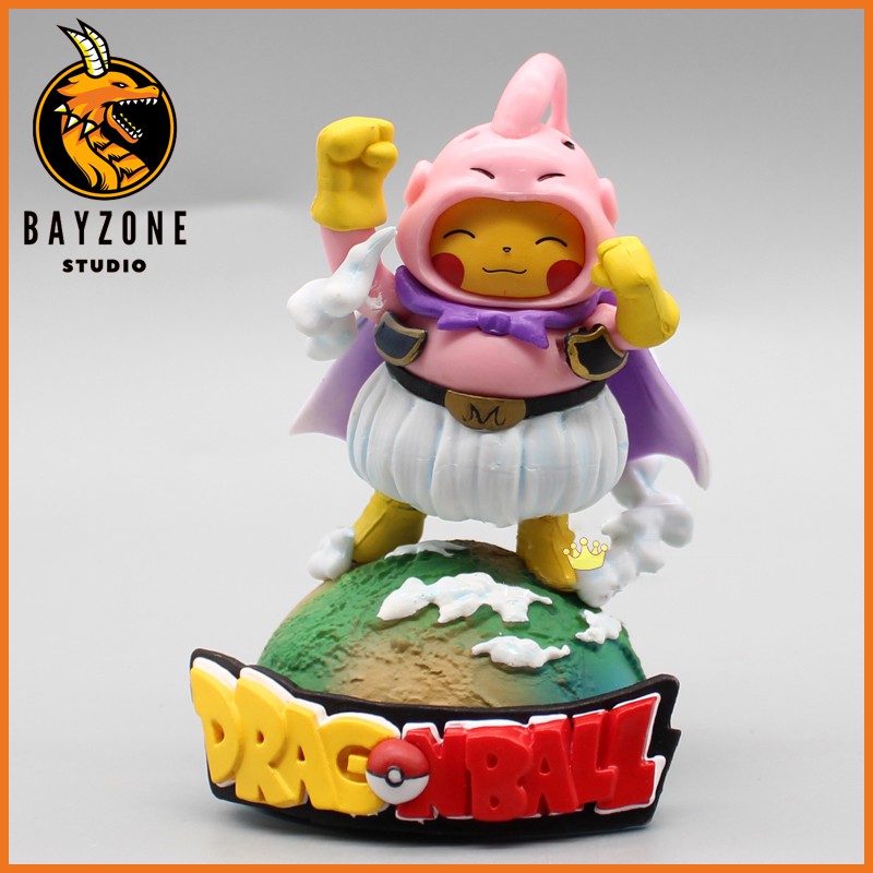 Mô hình pikachi majin buu ma bư mập siêu dễ thương