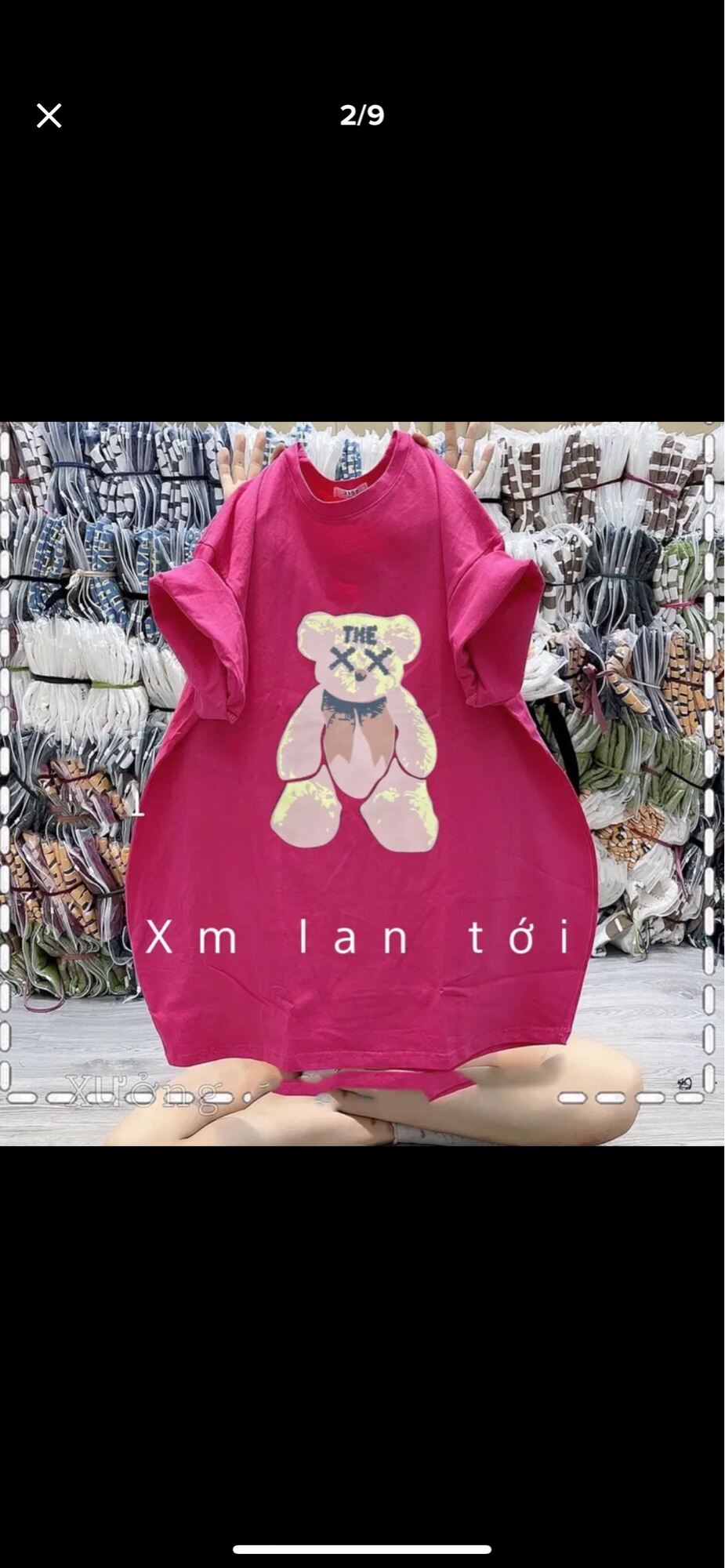 Áo Thun 3158 Form Rộng Gấu The X
