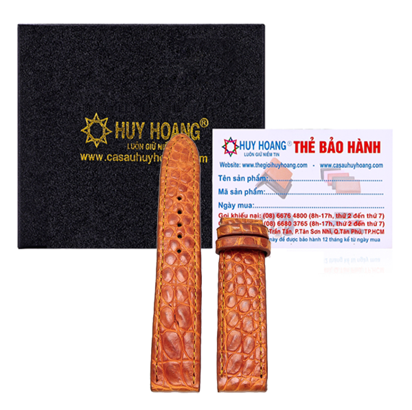 Men's like 16, 18, 20 size crocodile leather watch band Black. earth brown cow gold. red brown hk8201-0therefore 3-05