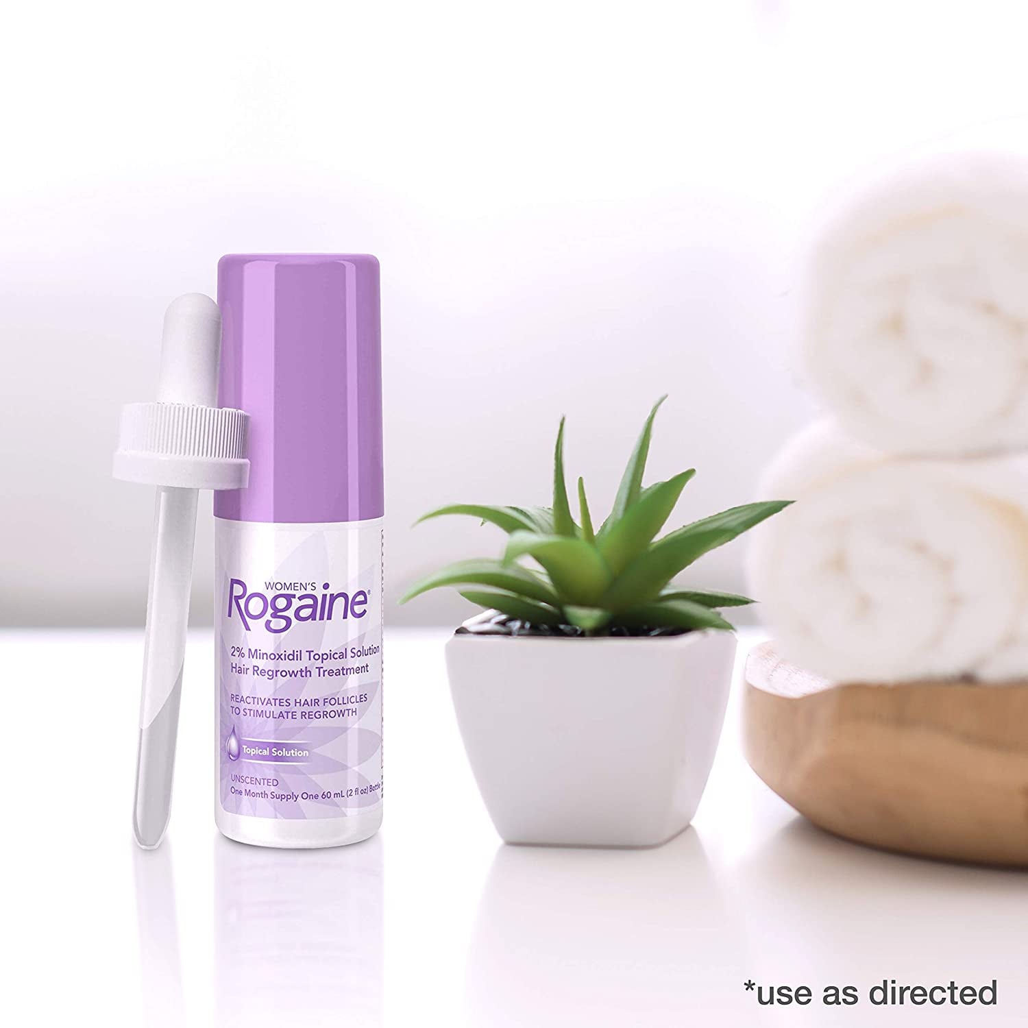 Kem mọc tóc nữ Rogaine 2% Minoxidil Topical Solution 60ml