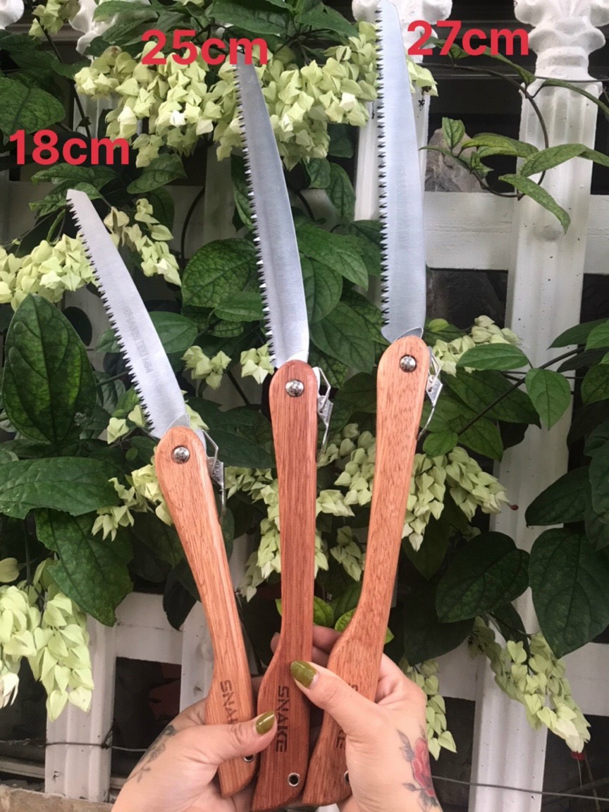 Cưa gấp cán gỗ cao cấp Nhật bản