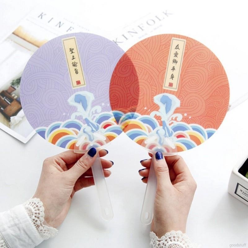 QUẠT NHỰA TRÒN DIÊN HY
