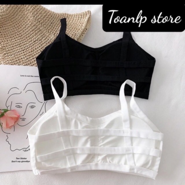 Combo 10 áo bra 3 dây cotton siêu đẹp