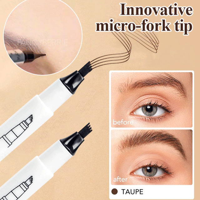 minbai01 Waterproof Eyebrow Shaping Slender Eyebrow Pencil