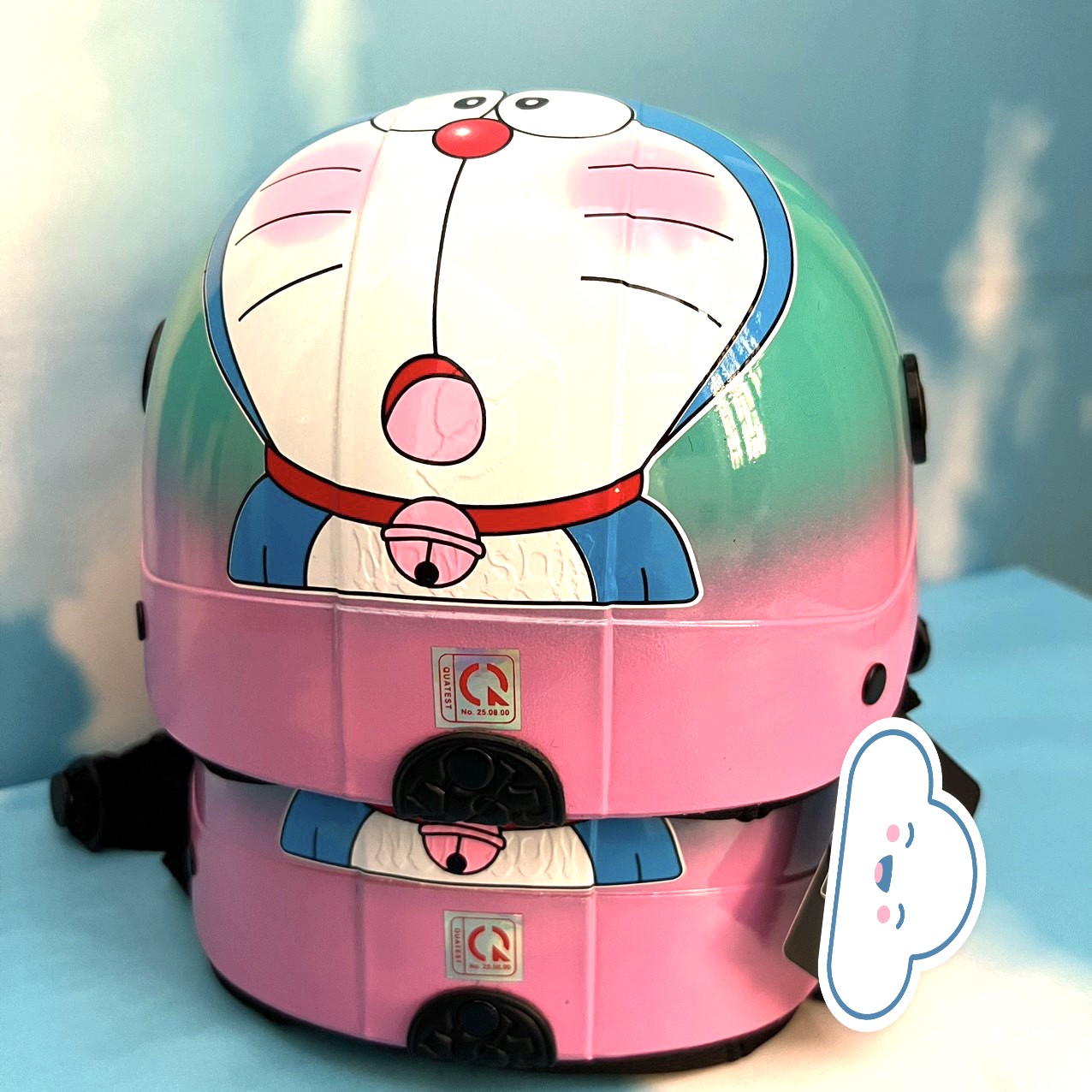 - NÓN BẢO HIỂM SƠN PHỦ NANO TEM DOREAMON