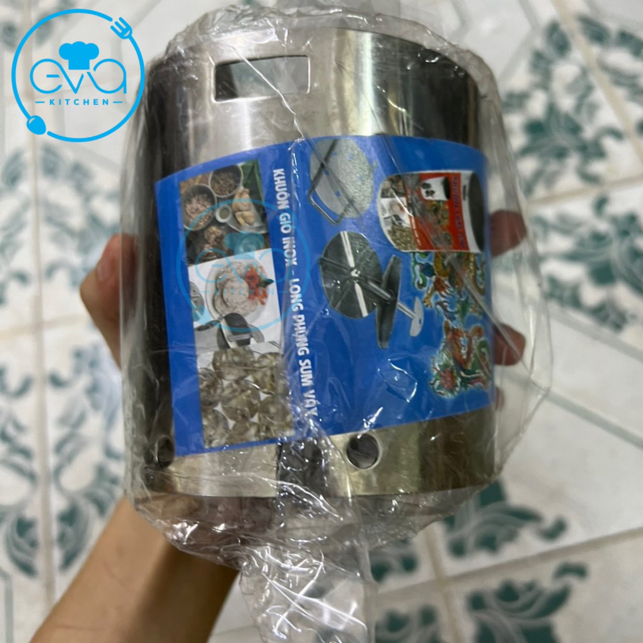 Khuôn Làm Giò Thủ Chả Lụa Bằng Inox 0.5 Kg