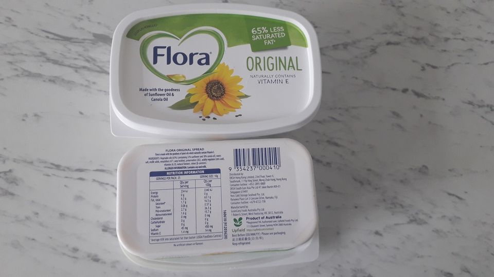 BƠ THỰC VẬT FLORA -Margarine Spread 250 gr, CHI GIAO HANG TRONG 2H-HCM.