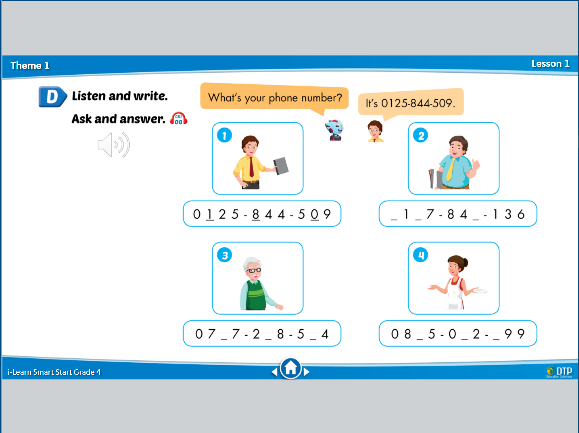 [E-BOOK] i-Learn Smart Start Grade 4 Bài giảng trình chiếu