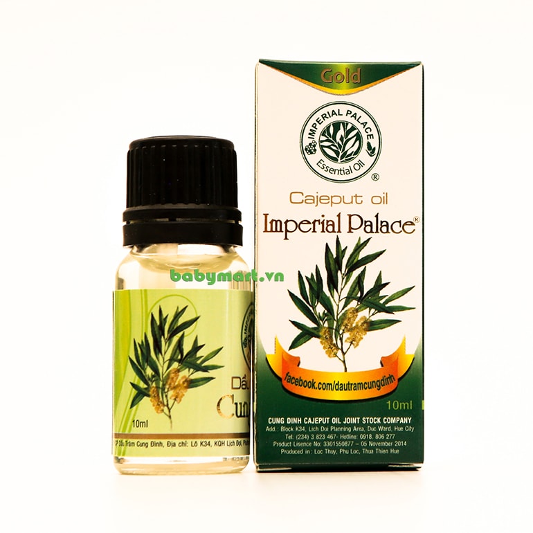 [HCM]Dầu tràm Cung Đình GOLD 10ml M030