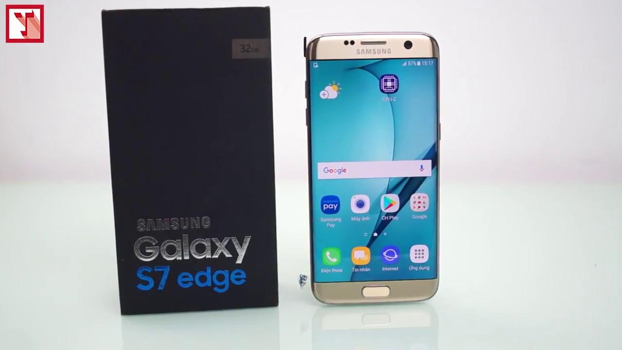 [HCM]Điện thoại Samsung Galaxy S7 Edge 2 Sim Màn Cong Ram 4Gb
