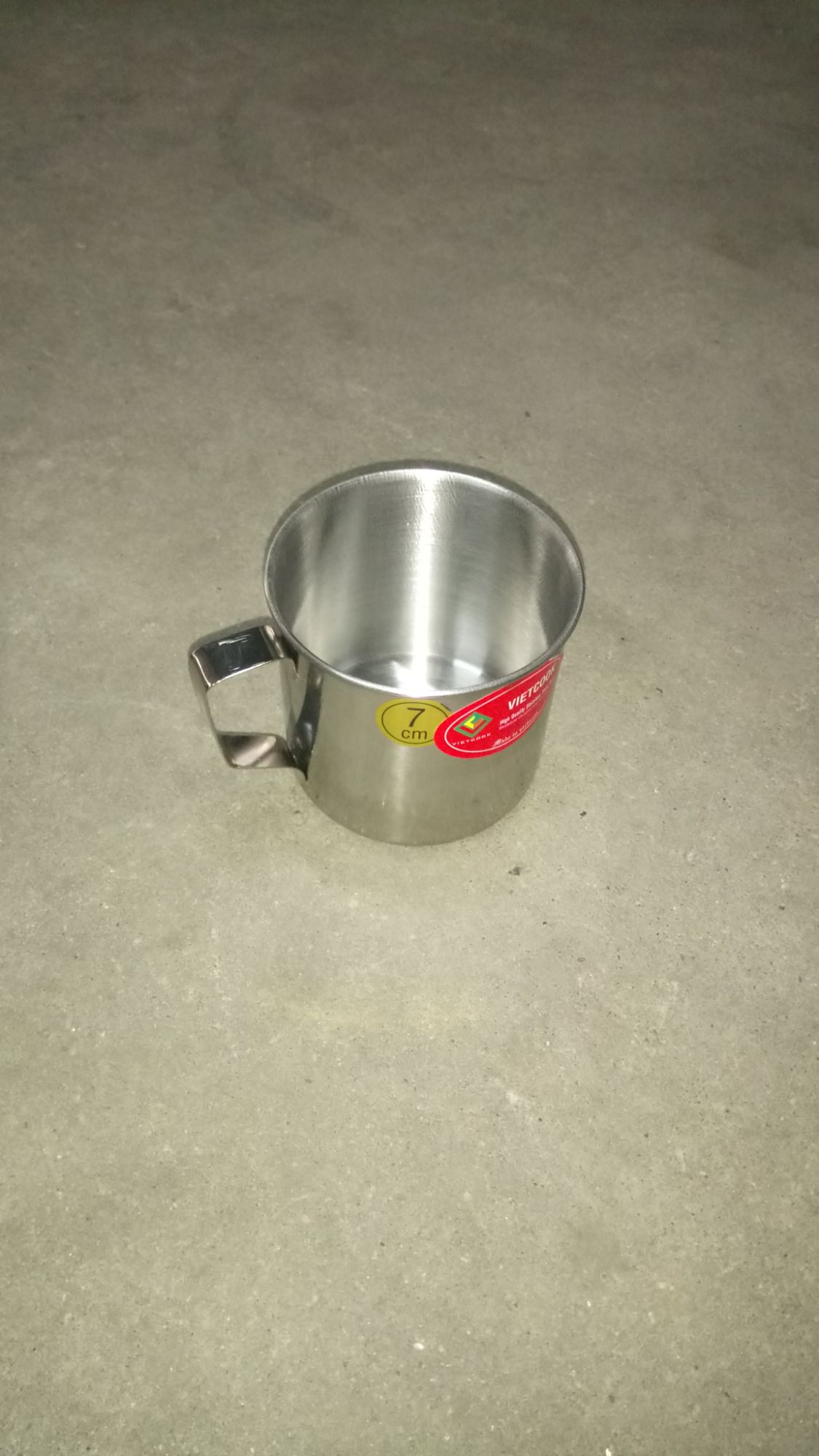 Ca inox size 8 cm