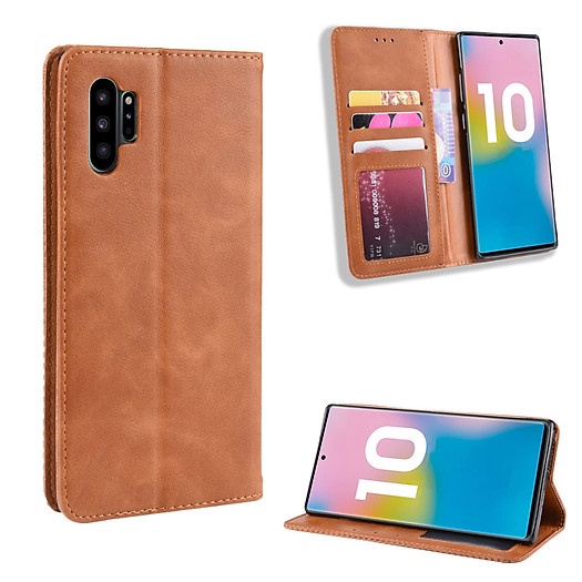 Bao Da dạng ví cài thẻ tiện lợi Nắp Gập Cho Samsung Note 8, Note 9, Note 10, Note 10 Plus, Note 20, Note 20 Ultra