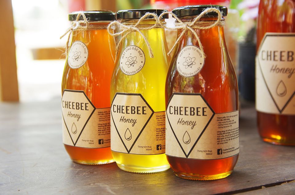 Mật Ong Hoa Cà Phê 1000ml Cheebee Honey