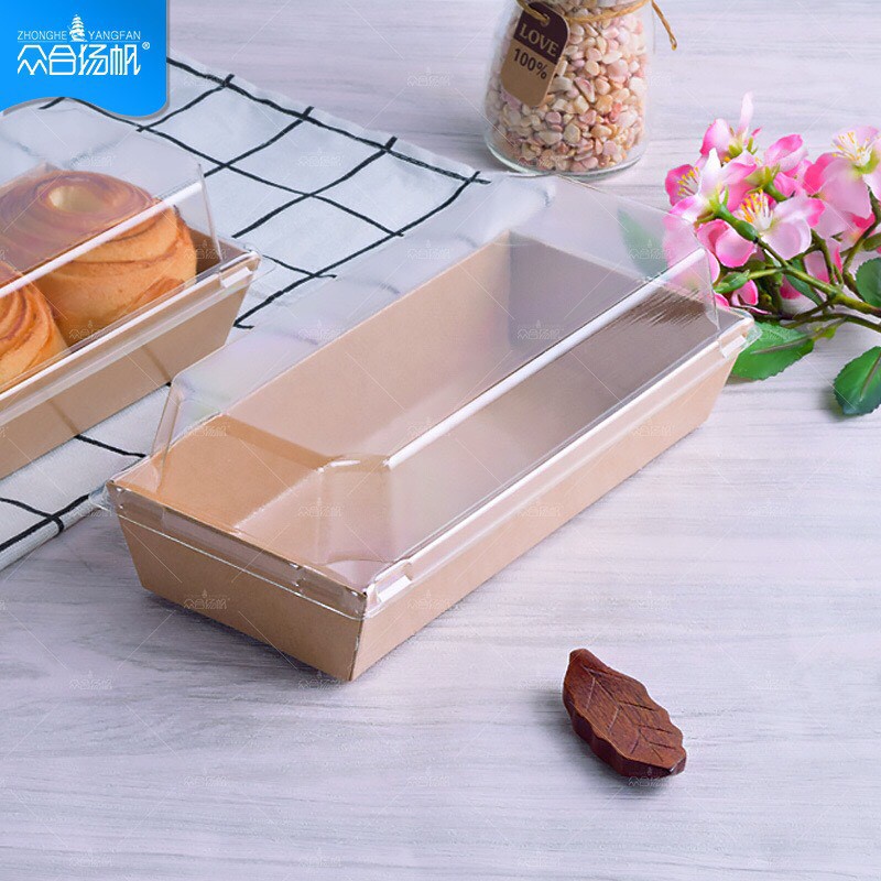10 Hộp đựng bánh bông lan dài