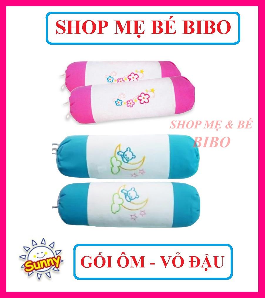 [HCM]Bộ Gối Ôm Gối Chặn Bằng Vỏ Đậu Dùng Cho Bé Sơ Sinh -Hàng Việt Nam ( 17x 45 CM )