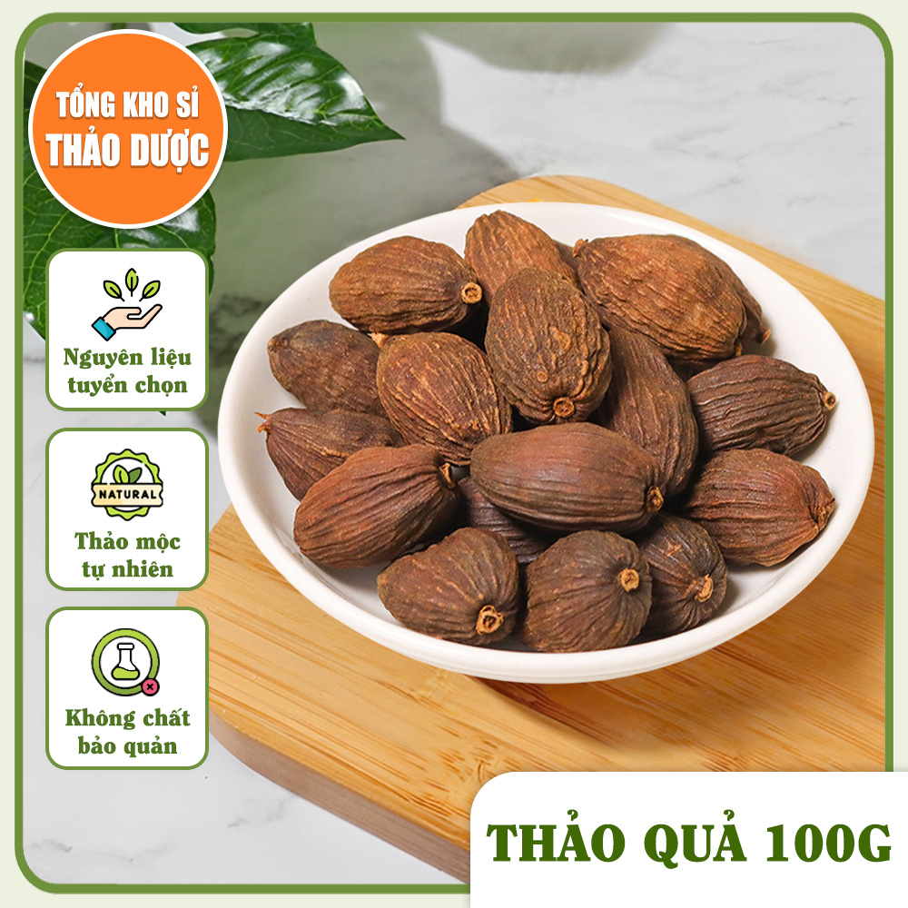 Thảo quả khô Tây Bắc 100g, qủa to, thơm, gia vị nấu phở, mai quế lộ, lạp xương, gà ủ muối
