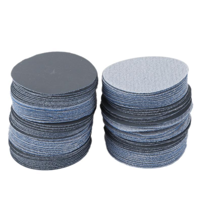100Pcs 2 Inch 3000 Grit Grinding Abrasive Sanding Sandpaper Disc for Wood Furniture Finishing Sanding and Mirror Jewelry Car Polishing