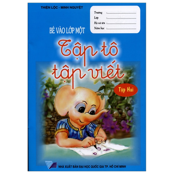 Fahasa - bé vào lớp một - tập tô tập viết