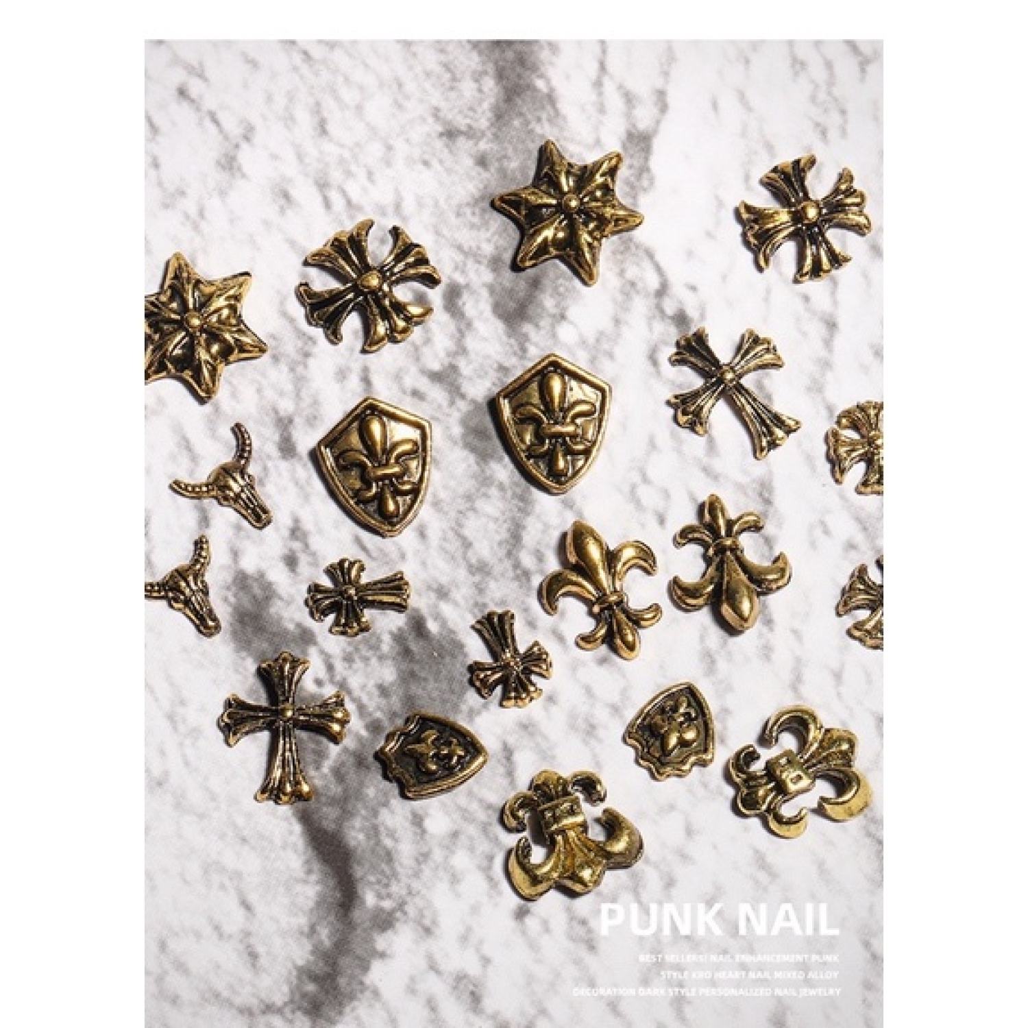 Charm chrome heart hot 2021 (50 charm)