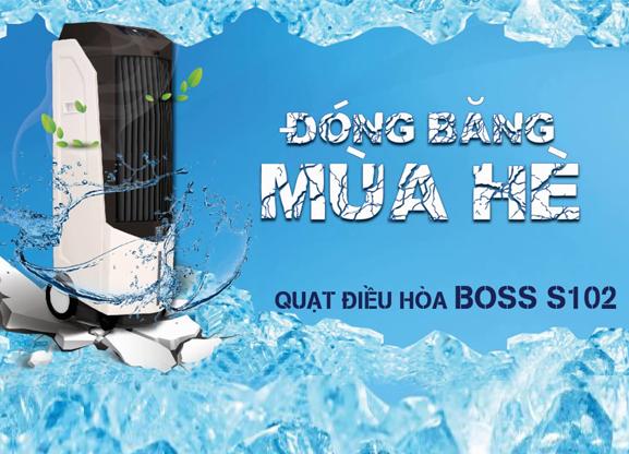 [Trả góp 0%]Quạt Điều Hòa Boss S-102 [Gian hàng uy tín]