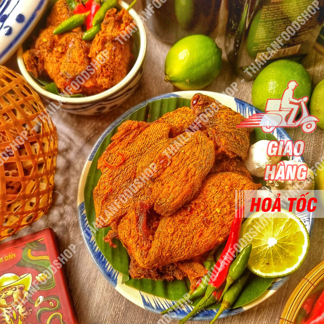 Khô Bò Miếng Vụn Mềm Lon 300gram