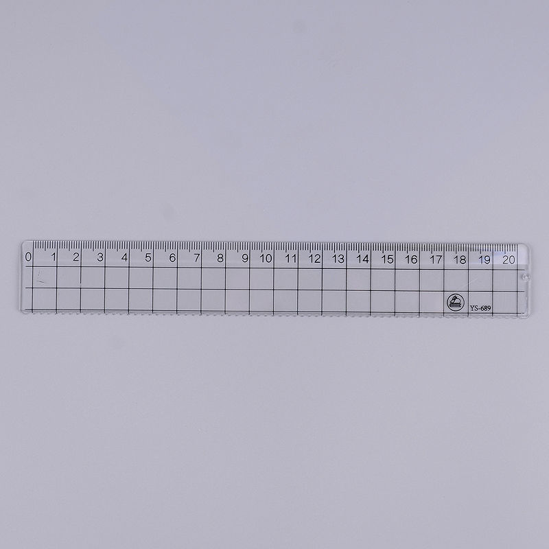 Thước kẻ nhựa cho trường học, văn phòng, học sinh- 15cm/18cm/20cm trong suốt SHOPER