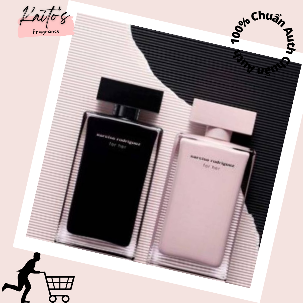Nước hoa Narciso Rodriguez for her EDP (Nar hồng nhạt) 10ml [CHUẨN AUTH]